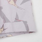 Пижама женская (рубашка и шорты) KAFTAN Birds р. 40-42, серый - Фото 13