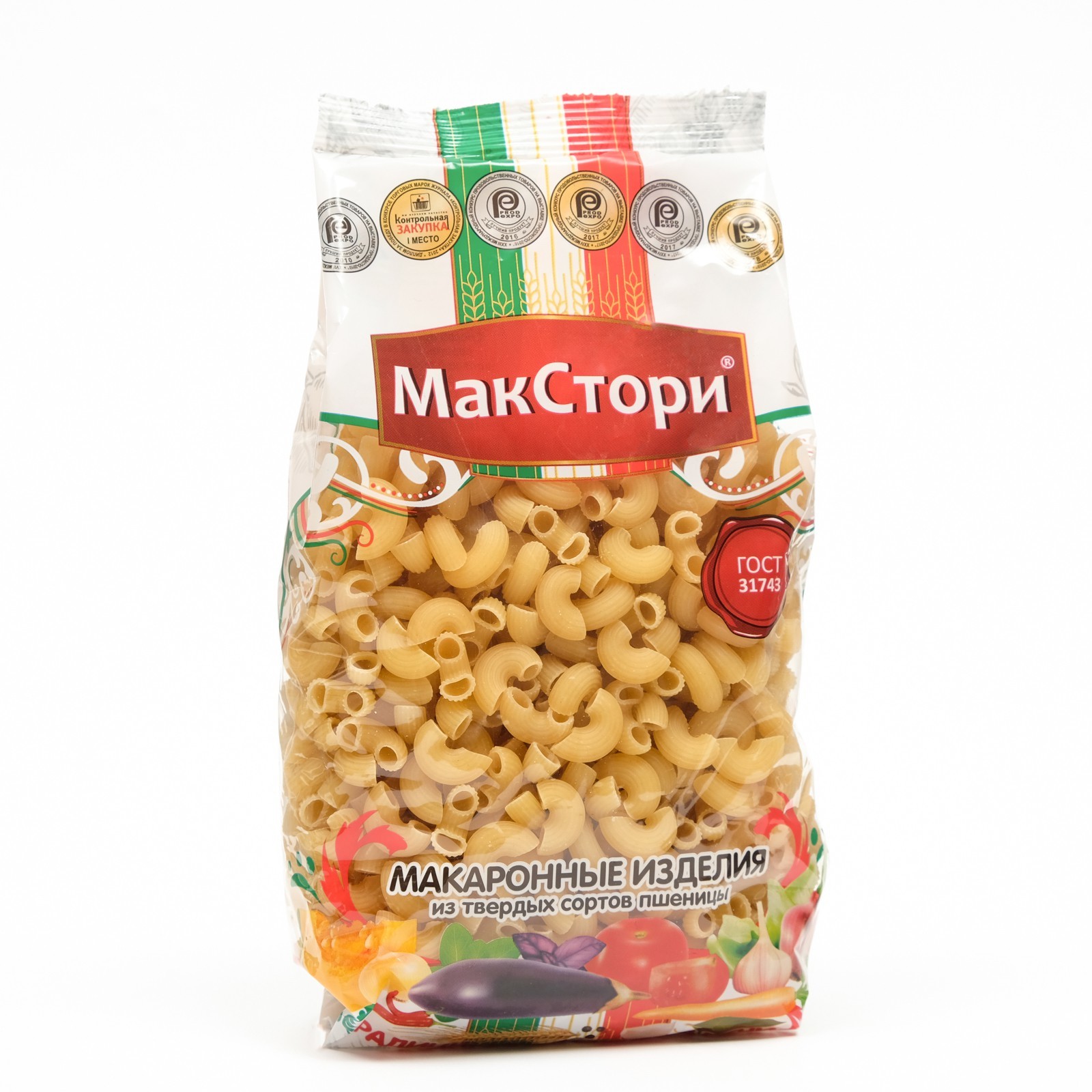 Макаронные изделия МакСтори Рожки рифленные, 400 г (8008688) - Купить ...