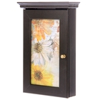 Ключница "Герберы" Венге 28х16,5 см - Фото 5