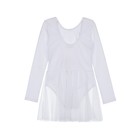 Купальник гимнастический для девочки, рост 134 см - фото 27790093