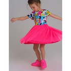 Платье Disney трикотажное для девочки, рост 116 см - фото 109874430