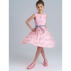 Платье нарядное c 3D принтом для девочки, рост 140 см - Фото 3