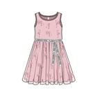 Платье нарядное c 3D принтом для девочки, рост 146 см - Фото 10