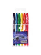 Набор гелевых ручек, 6 цветов, корпус цветной с белыми вставками, в блистере - Фото 7