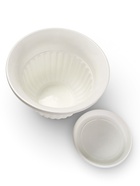 Горшок для цветов с поддоном «Лозанна», 40 л, пластиковый, белый - Фото 5