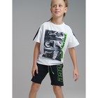 Шорты для мальчика, рост 128 см - 2 шт, цвет зелёный, чёрный - Фото 7