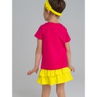 Юбка-шорты  для девочки, рост 104 см, цвет жёлтый - Фото 4
