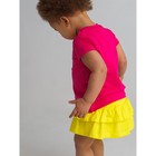 Юбка-шорты  для девочки, рост 80 см, цвет жёлтый - Фото 6
