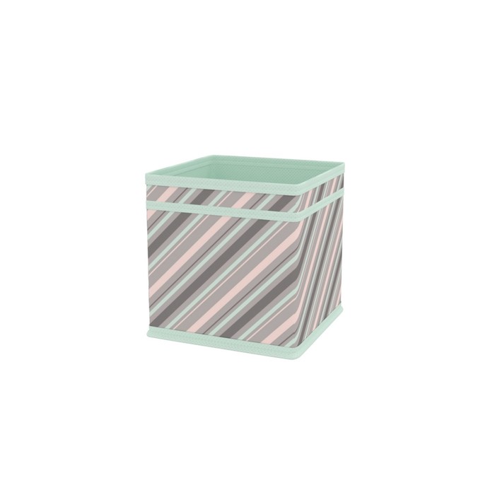 Коробка-куб для хранения, размер 17х17х17 см