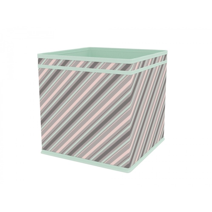 Коробка-куб для хранения, размер 27х27х27 см