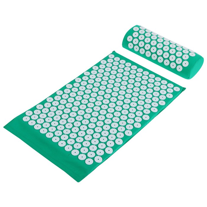 Набор акупунктурный Sangh: коврик массажный 65×40×2 см, болстер 36×9×13 см