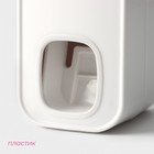 Выдавливатель для зубной пасты на клейкой ленте Доляна, 5,5×6×9 см - фото 8170075