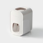 Выдавливатель для зубной пасты на клейкой ленте Доляна, 5.5×6×9 см, белый - Фото 5