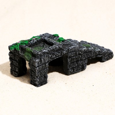 Мост - укрытие под камни, 13.7×6×5 см