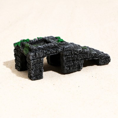Мост - укрытие под камни, 13.7×6×5 см