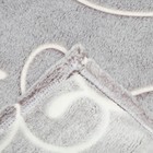 Плед светящийся 180х200 см «Вензеля», велсофт 260г/м - фото 21511272