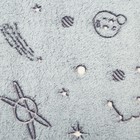 Плед светящийся 180х200 см «Планета», велсофт 260г/м - фото 54851060