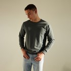Свитшот мужской MINAKU: Casual collection MAN цвет графит меланж, размер 54 - Фото 2