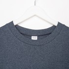 Свитшот мужской MINAKU: Casual collection MAN цвет графит меланж, размер 54 - Фото 4