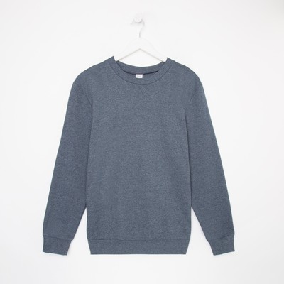 Свитшот мужской MINAKU: Casual collection MAN, размер 56, цвет графит меланж