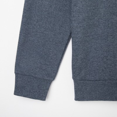 Свитшот мужской MINAKU: Casual collection MAN, размер 56, цвет графит меланж