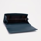 Кошелёк женский на магнитах, цвет зелёный 7751689