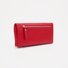 Кошелёк женский на магнитах, цвет красный - фото 39057912