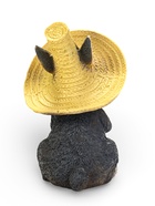 Садовая фигура из полистоуна «Зайка в соломенной шляпе с бабочкой», 19×12×14 см, МИКС - Фото 17