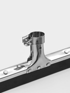 Водосгон для пола, основание нержавеющая сталь, стяжной хомут, 65 см - Фото 5