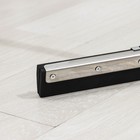 Водосгон для пола с металлическим черенком, основание нержавеющая сталь, 45 см - Фото 2