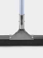 Водосгон для пола с металлическим черенком, основание нержавеющая сталь, 45 см - Фото 4