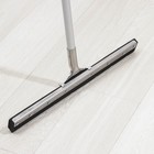 Водосгон для пола с металлическим черенком, основание нержавеющая сталь, 55 см - Фото 2