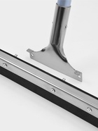 Водосгон для пола с металлическим черенком, основание нержавеющая сталь, 55 см - Фото 6