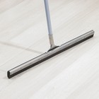 Водосгон для пола с металлическим черенком, основание нержавеющая сталь, 75 см - Фото 2