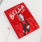 Ежедневник в тонкой обложке А5, 80 листов Bella ciao - Фото 4