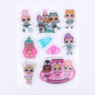 Наклейки гелевые «L.O.L. Surprise!» - фото 59776733