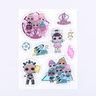 Наклейки гелевые «L.O.L. Surprise!» - фото 60800292