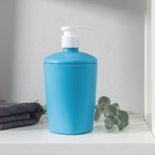 Дозатор для жидкого мыла Aqua, 300 мл, цвет голубой - фото 3562802