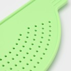 Дуршлаг на кастрюлю, d=28 см, зелёный - Фото 11