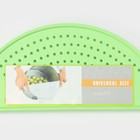 Дуршлаг на кастрюлю, d=28 см, зелёный - Фото 3