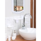 Набор для ванной комнаты, белый - Фото 2