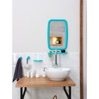 Набор для ванной комнаты Optima, цвет бирюзовый - Фото 9
