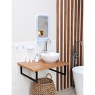 Набор для ванной комнаты Optima, светло-голубой - Фото 2