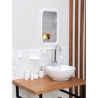 Набор для ванной комнаты Optima, цвет белый - фото 8389419