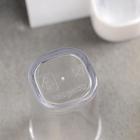 Набор для специй пластиковый BEROSSI «Рондо. Презент», 3 шт., на подставке с салфетницей, белый - Фото 4