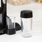 Набор для специй пластиковый BEROSSI «Рондо. Презент», 3 шт., на подставке с салфетницей, чёрный - Фото 7