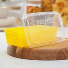 Набор контейнеров для заморозки BEROSSI Zip, 3 шт., 1 л, пластик, желтый - Фото 4