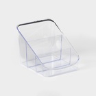 Органайзер для специй Alt, 15.8×14.9×13.2 см, пластик, прозрачный - Фото 1