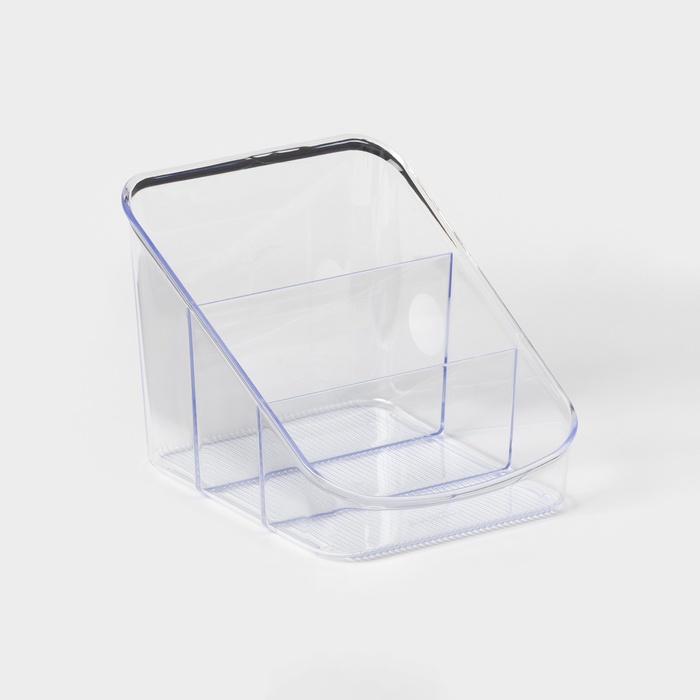 Органайзер для специй Alt, 15.8×14.9×13.2 см, пластик, прозрачный - Фото 1