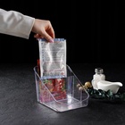 Органайзер для специй Alt, 15.8×14.9×13.2 см, пластик, прозрачный - Фото 5